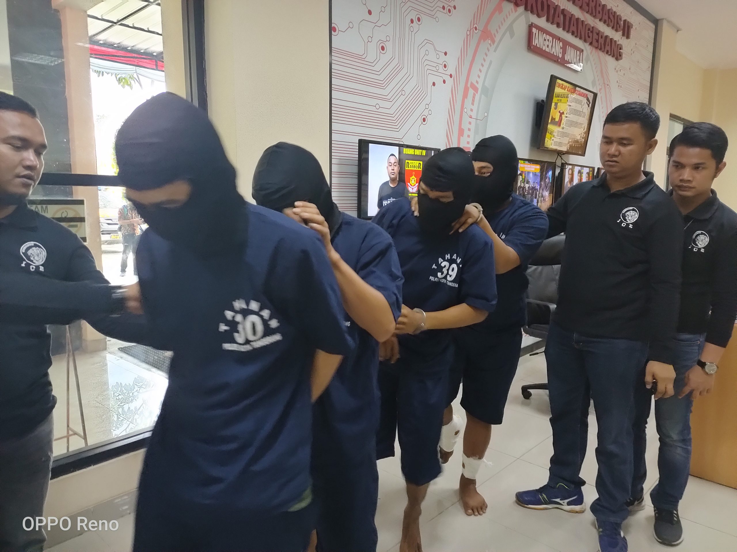 Beraksi di 30 TKP, 4 Komplotan Curanmor Dibekuk Jajaran Polresta Tangerang