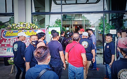 Ricuh, Pelantikan Pengurus Ikatan Keluarga Minang Kota Tangerang
