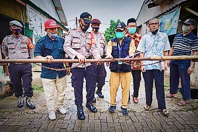 Lurah Binong Kabupaten Tangerang Gelar Sosialisasi PPKM Mikro di RW 16