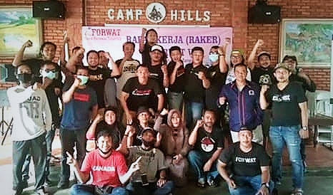 Forwat Gelar Raker ke-7 di Camp Hills Pamijahan Bogor