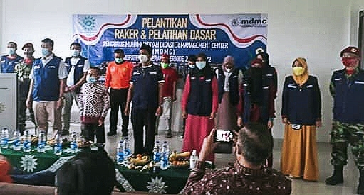 PDM Muhammadiyah Kabupaten Tangerang Lantik Lembaga Penanggulangan Bencana MDMC