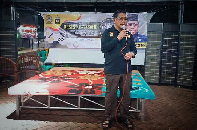 Rispanel Arya Anggota DPRD Kabupaten Tangerang Tampung Aspirasi Masyarakat