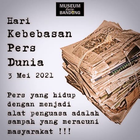Tanggal 3 Mei Adalah Hari Kebebasan Pers Sedunia