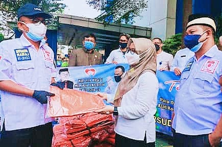 DPRD Kota Tangerang Donasikan 300 Kantong Jenazah ke RSUD