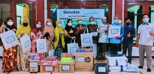 Deloitte Kolaborasi dengan Benih Baik Tingkat Akses Pendidikan
