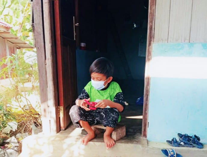 Kisah Vino di Kutai Barat, Satu dari Sejuta Lebih Anak Terdampak Pandemi