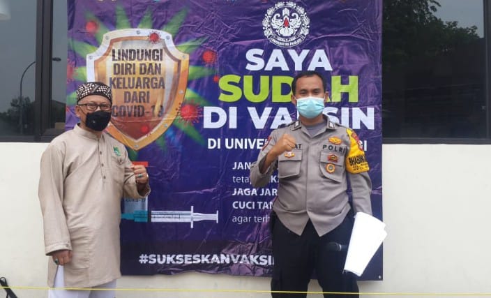 Masjid Baitul Hikmah Nusaloka BSD Menerima Serbuan Amanah Vaksinasi