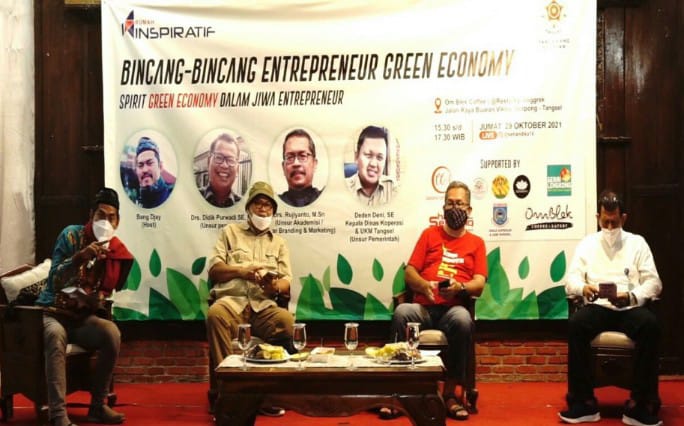 Kagama Kota Tangsel Gelar Bincang-bincang Green Economy Entrepreneur