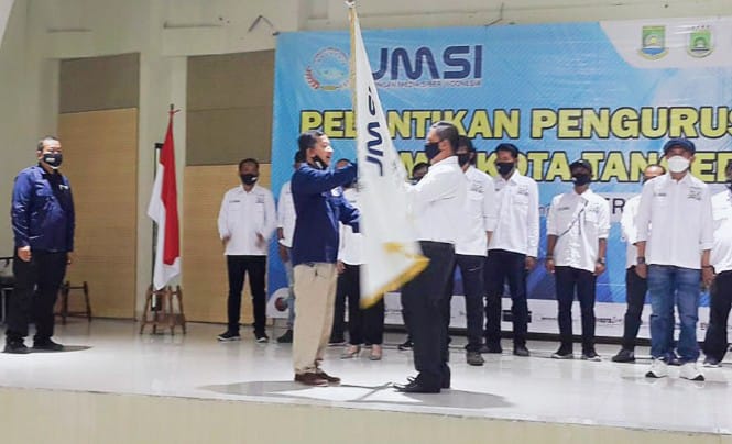 Wakil Walikota Sachrudin Hadiri Pelantikan Pengurus JMSI Kota Tangerang