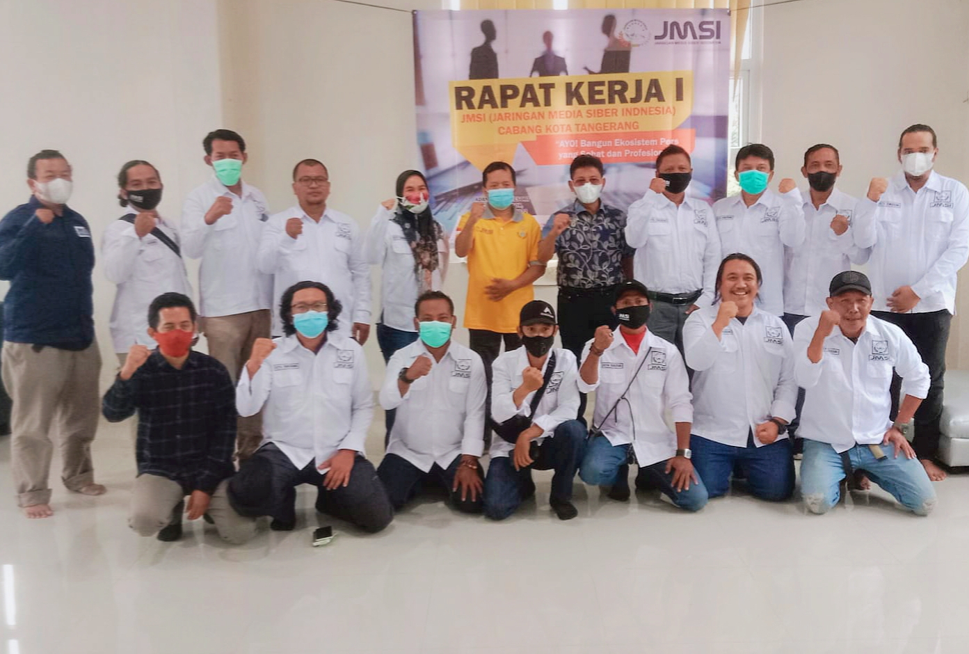 Wakil Walikota Tangerang Menghadiri Kegiatan Raker Pertama JMSI