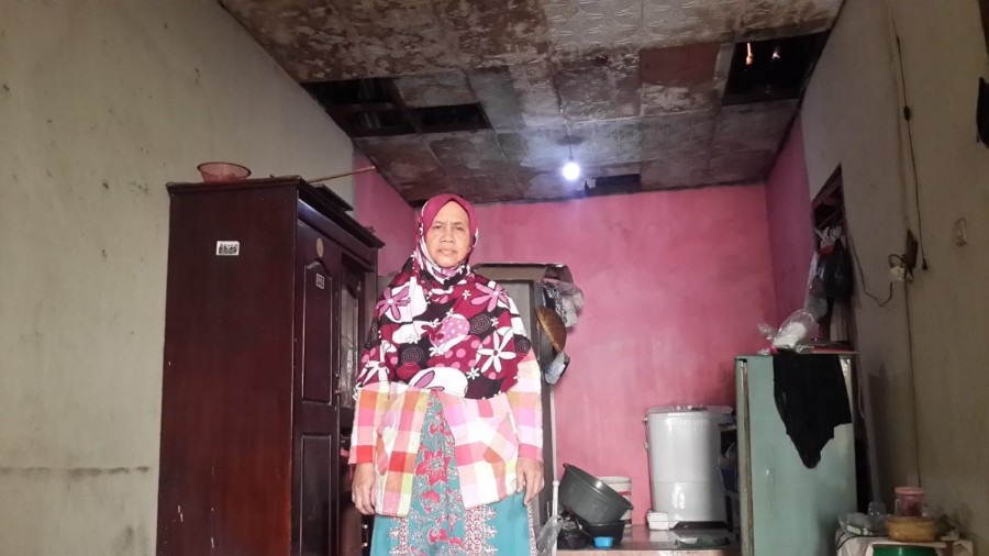 Baznas Kota Tangerang Diminta agar Bedah Rumah Milik Ibu Titin Sutinah