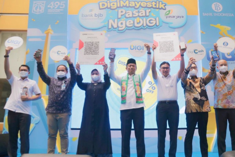 DIGI, Bank BJB Terus Perluas Digitalisasi Pasar dan Dukung UMKM