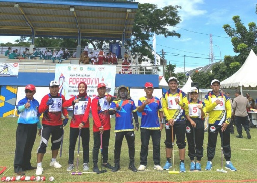 Tim Gateball Tangerang Kembali Persembahkan Dua Medali Perak