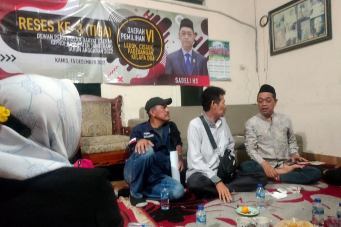 Sadeli HS Gelar Reses Bersama Aktivis | Terbentuknya Tangerang Tengah