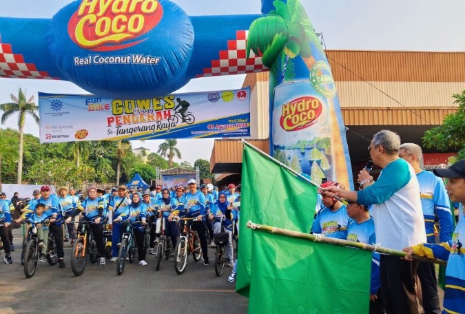 Walikota Melepas Star Fun Bike Gowes Sang Pencerah se-Tangerang Raya