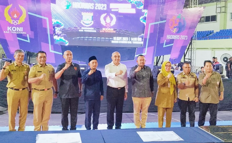 KONI Kabupaten Tangerang Selenggarakan Peringatan HAORNAS 2023