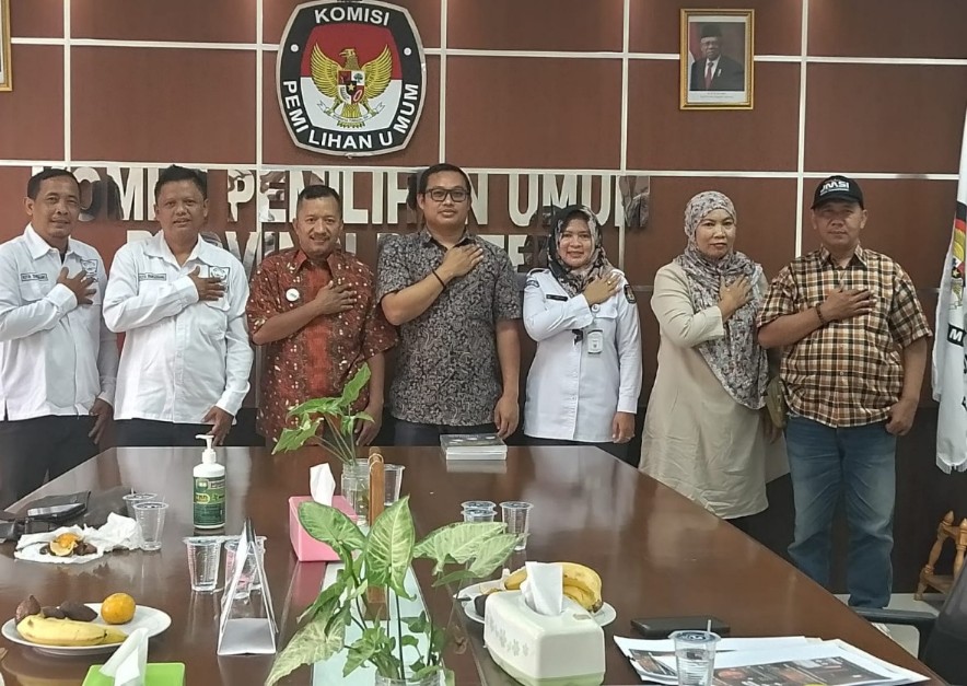 Jalin Sinergitas, JMSI Banten Audiensi ke Kantor KPU Provinsi