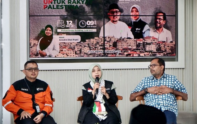 Dompet Dhuafa Ajak Masyarakat Indonesia Bersatu Untuk Palestina