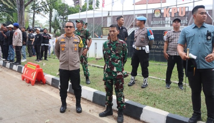 Polresta Tangerang Amankan Deklarasi Kampanye Damai Pilkada 2024