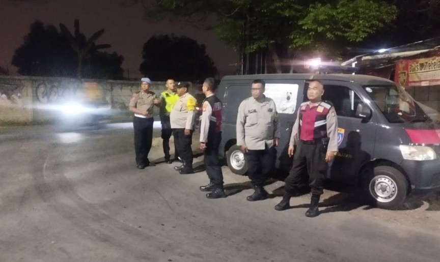 Polsek Neglasari Rutin Operasi Cipkon, Antisipasi Tindak Kriminalitas