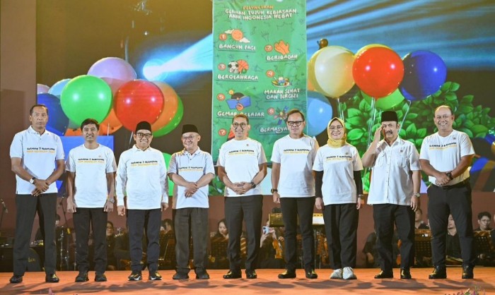 Abdul Mu'ti Luncurkan Gerakkan 7 Kebiasaan Anak Indonesia Hebat
