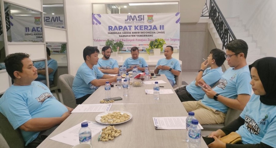 Mewujudkan Media Berkualitas: Rapat Kerja II JMSI Kabupaten Tangerang