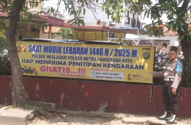 Terima Penitipan Kendaraan Gratis bagi Warga yang Ingin Mudik Lebaran