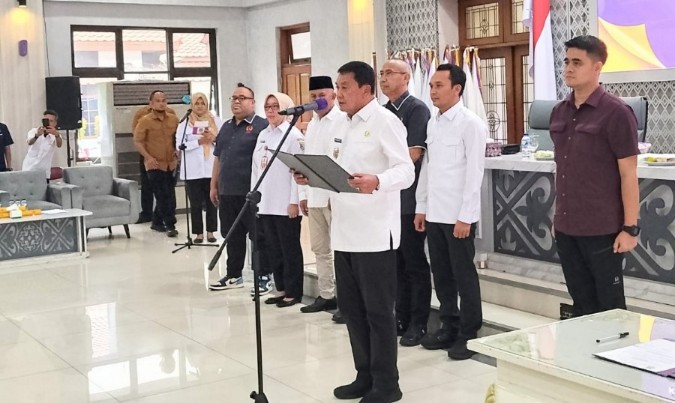 KONI Bentuk KOK Dilantik Oleh Bupati Maesyal Rasyid