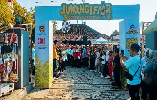 Sinergitas Perhutani KPH Telawa Partisipasi Juwangi Fair Peringati HUT RI