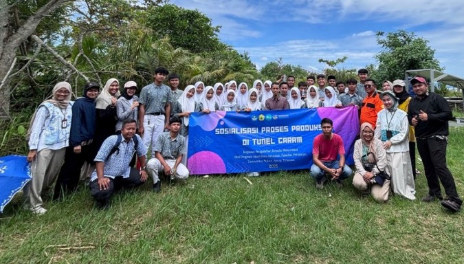 Ilmu Kelautan Untirta Mengajak Generasi Muda jadi Pelopor Garam Modern