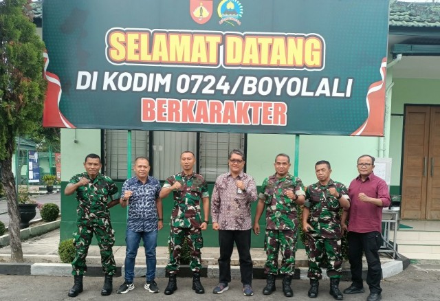 Perhutani Pererat Sinergi dengan Kodim 0724 Boyolali