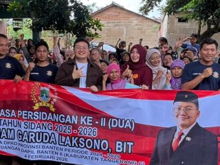 Reses DPRD Banten Abraham Garuda Laksono di Tangerang jadi ruang warga menitipkan aspirasi kesehatan, sosial, BPJS, dan Posyandu.