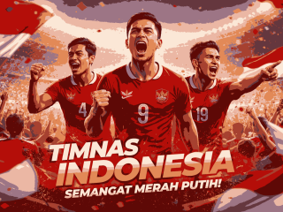 Timnas Indonesia menyatukan bangsa lewat sepak bola. Dari harapan, perjuangan, hingga semangat Merah Putih di setiap laga