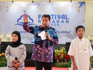 Festival Ramadan BSD 2026 meriah. Bupati Tangerang Maesyal Rasyid apresiasi CSR Sinar Mas Land yang dorong karakter anak dan kepedulian sosial.