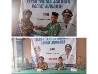 Sertijab dan Pisah Sambut Camat Juwangi