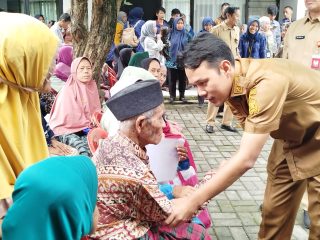 100 Warga Kota Serang Diguyur Bantuan