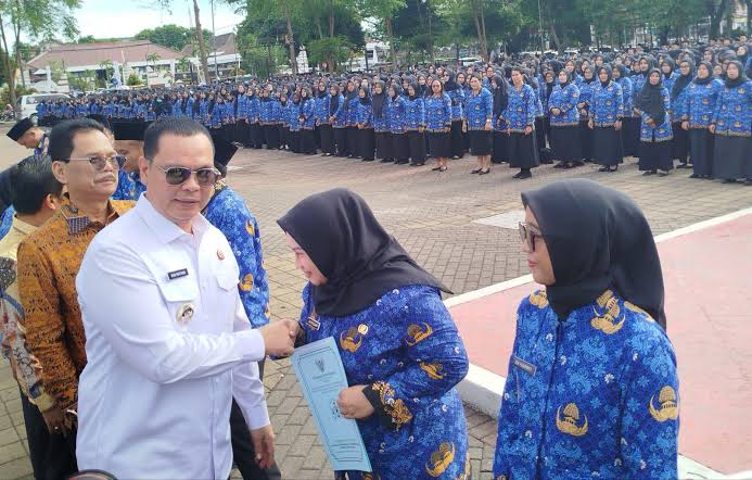 Sebanyak 3796 PPPK paruh waktu di Kota Serang juga akan mendapatkan THR Idul Fitri