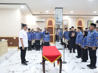 Wali Kota Serang Lantik 3 Pejabat Tinggi Pratama, Ini Nama dan Jabatan Barunya