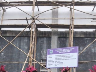 Gedung Sanggar Seni Desa Punjung Kebonagung Tahun Anggaran 2025 Belum Jadi