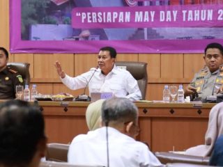 May Day Tangerang 2026 dimulai 3 Mei dengan konsep kebersamaan buruh, diisi olahraga, bakti sosial, dan layanan gratis bagi pekerja dan warga.