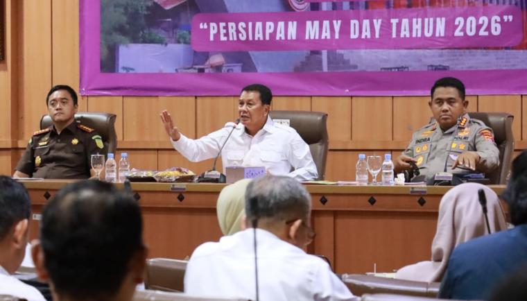 May Day Tangerang 2026 dimulai 3 Mei dengan konsep kebersamaan buruh, diisi olahraga, bakti sosial, dan layanan gratis bagi pekerja dan warga.