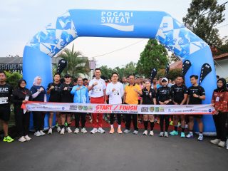 Semangat Hari Lahir Pancasila Menggema, Ratusan Peserta Padati Fun Run Kodim 0602/Serang