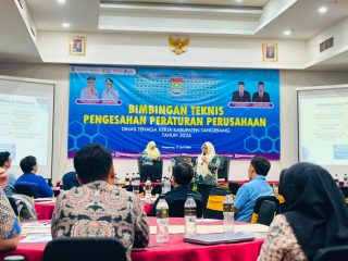 Disnaker Tangerang Dorong Perusahaan Tertib Daftarkan PKB dan PP untuk Ciptakan Hubungan Industrial Harmonis