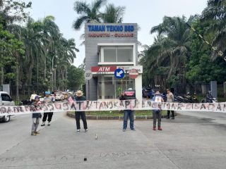Aktivis Lingkungan Geruduk Taman Tekno BSD, Soroti Kasus Pencemaran Sungai