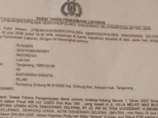 Polsek Serpong Dalami Dugaan Penganiayaan Pimred BantenNet, Saksi Mulai Diperiksa