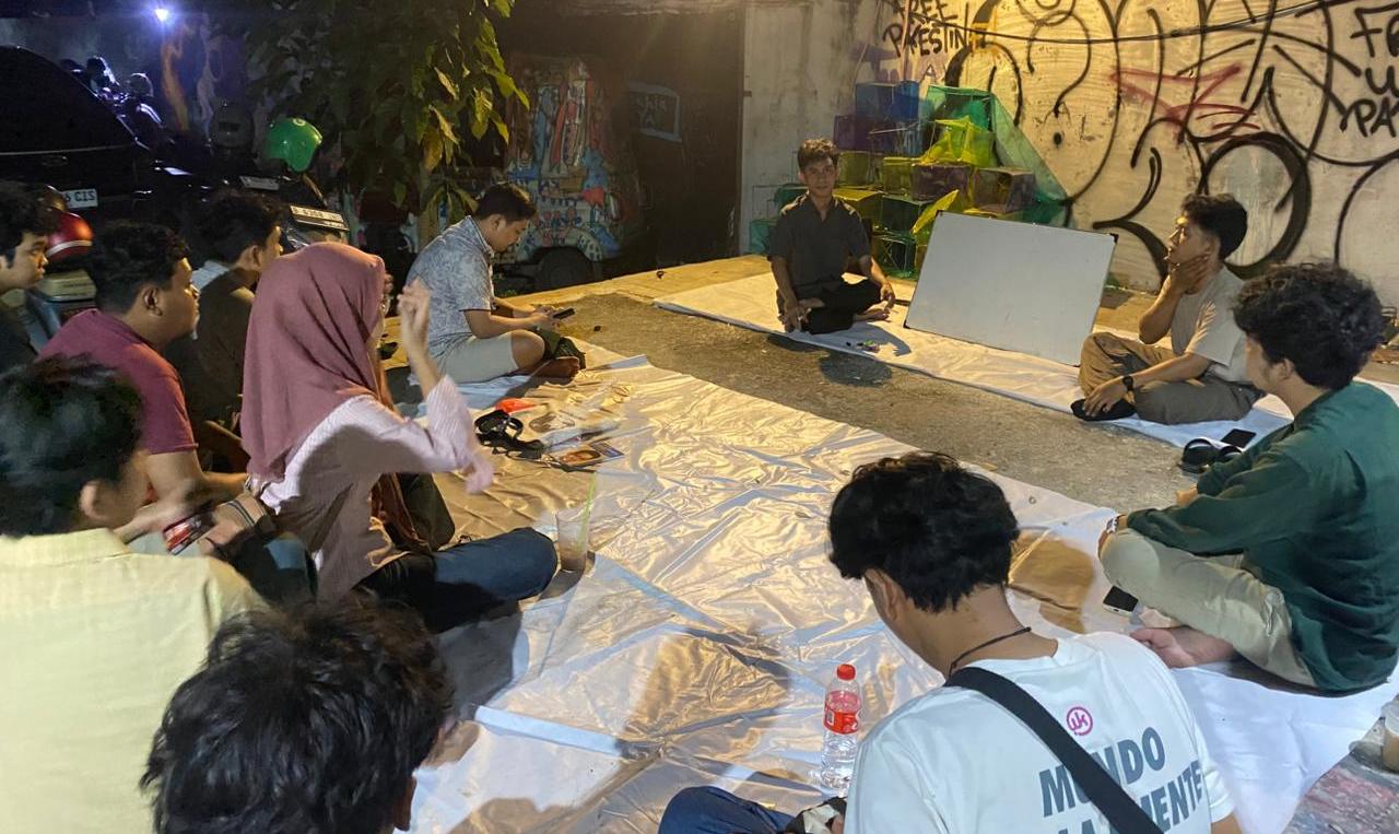 IMM PHILIA FISIP menggelar diskusi filsafat untuk membahas menurunnya pengaruh gerakan mahasiswa dan tantangannya di era digital.