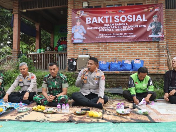 Kapolresta Tangerang: Ojol Punya Peran Strategis dalam Menjaga Kamtibmas
