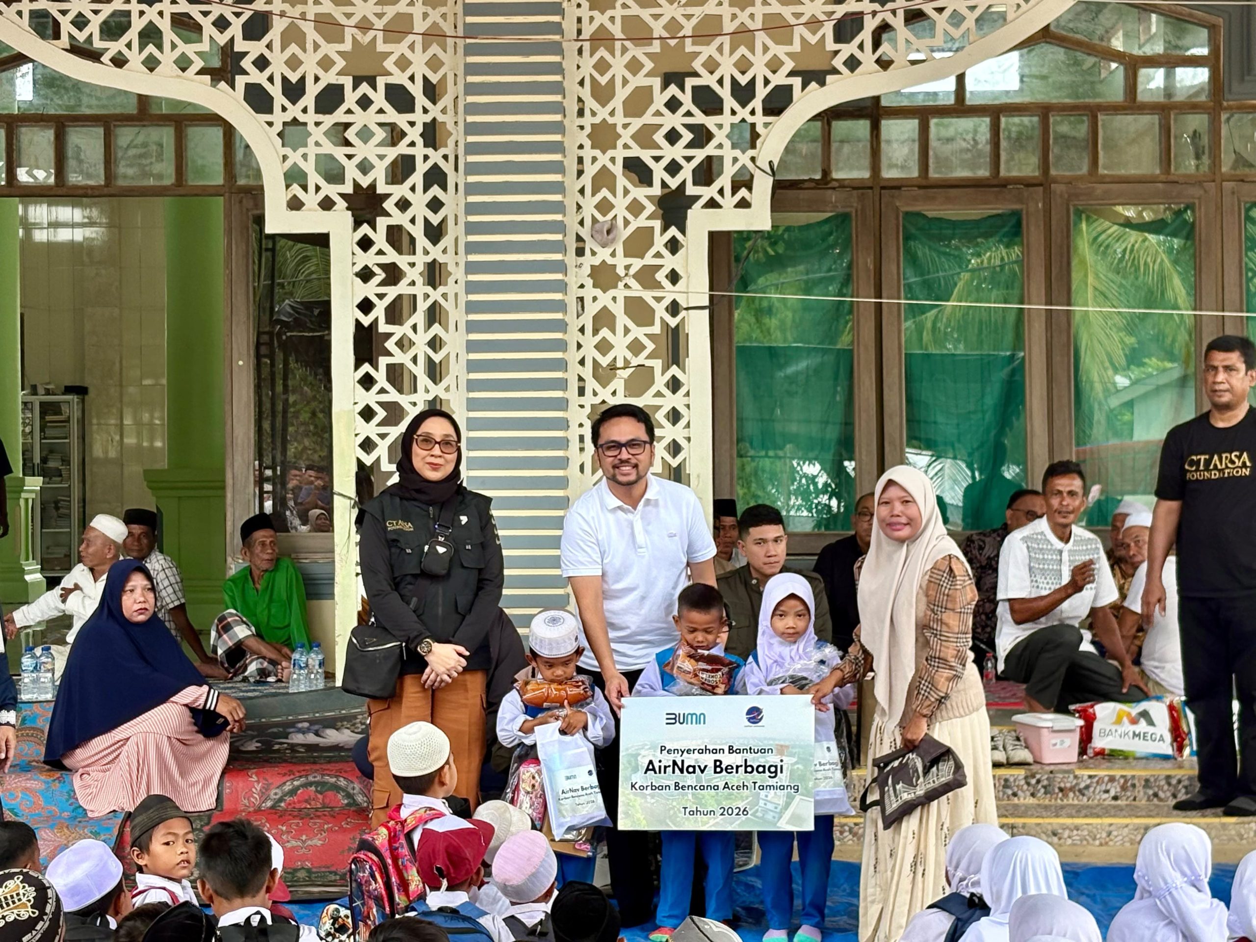 AirNav Indonesia membangun Rumah Inspirasi di Aceh Tamiang melalui program TJSL untuk mendukung pemulihan pascabanjir dan pemberdayaan warga.